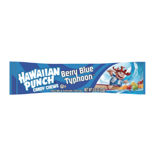 Hawaiian Punch Chews Bar Berry Blue Typhoon 0.8oz (22g)