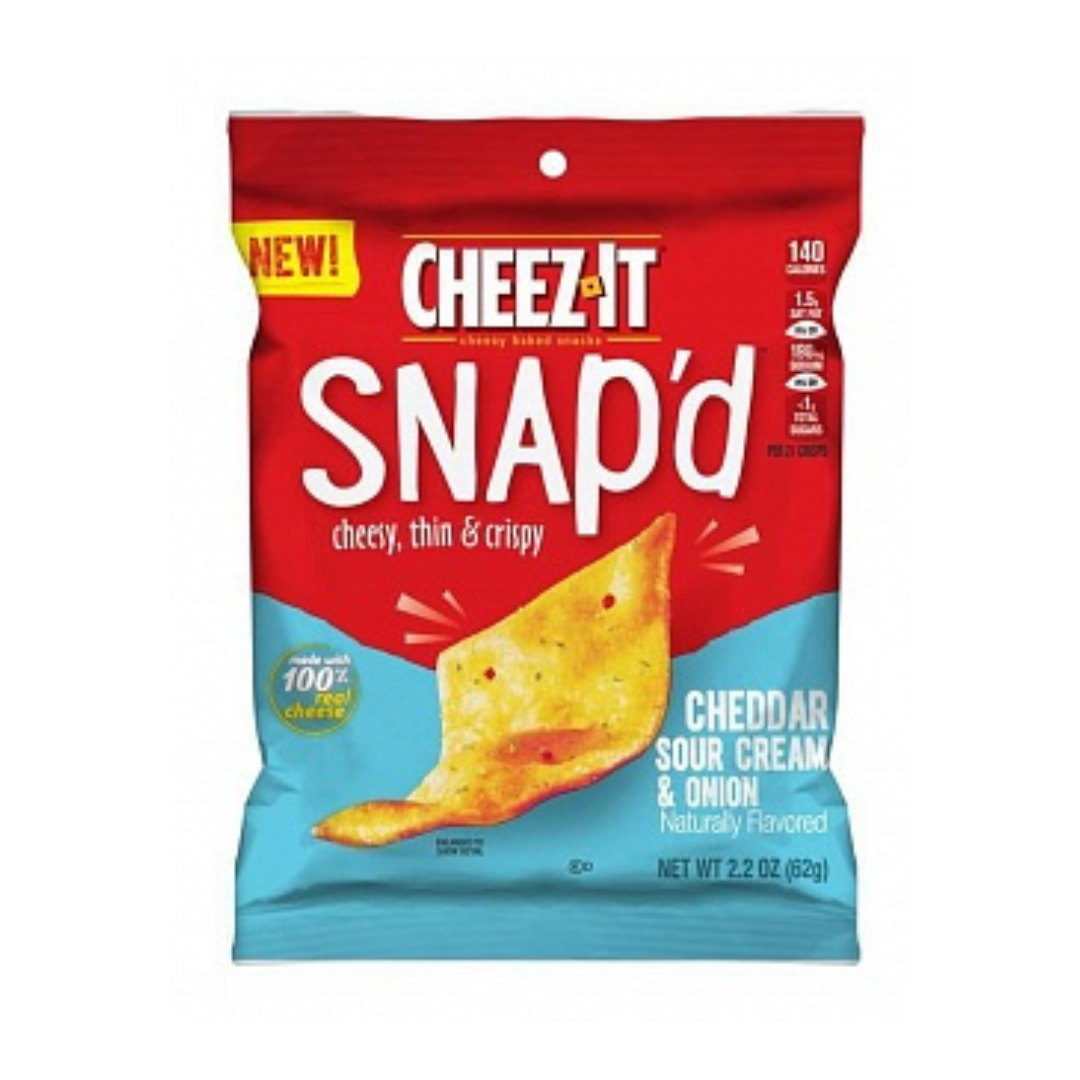 Cheez-It Snap'd Cheddar Sour Cream & Onion (62g)