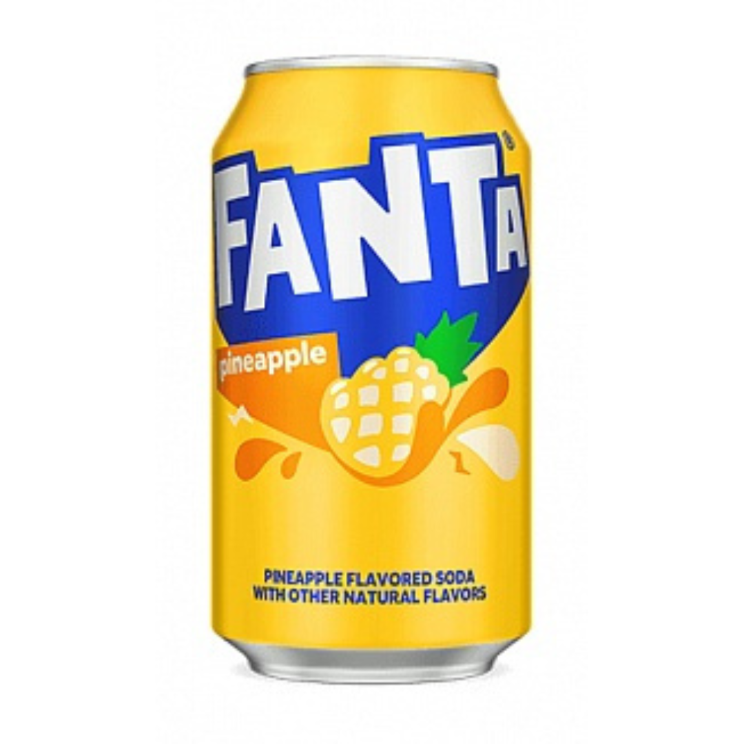 Fanta Pineapple (355ml) - includes 15c DRS fee