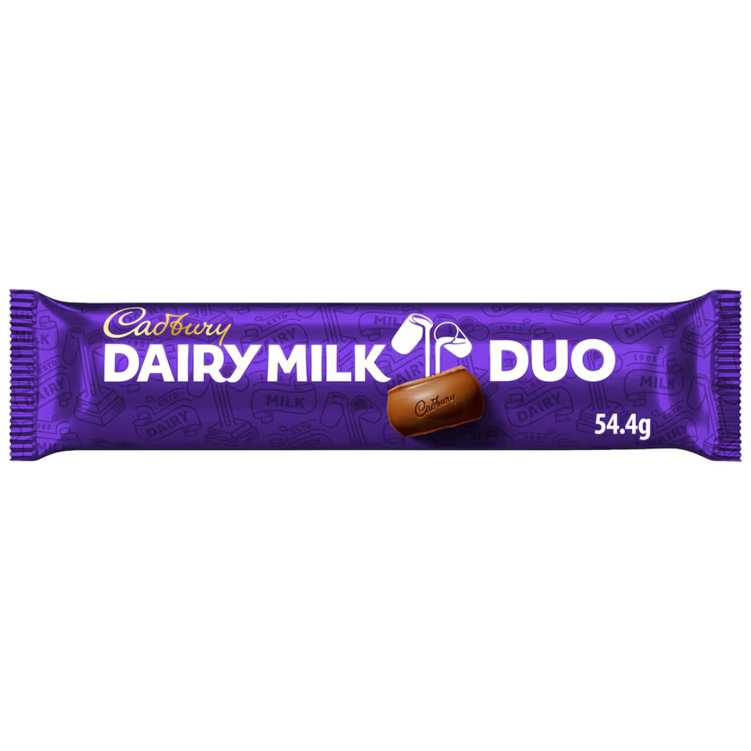 Cadbury Dairy Milk Chocolate Duo Bar 54.4g