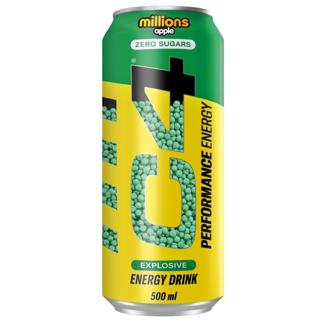 C4 Energy Apple Millions - Includes 15c DRS Fee