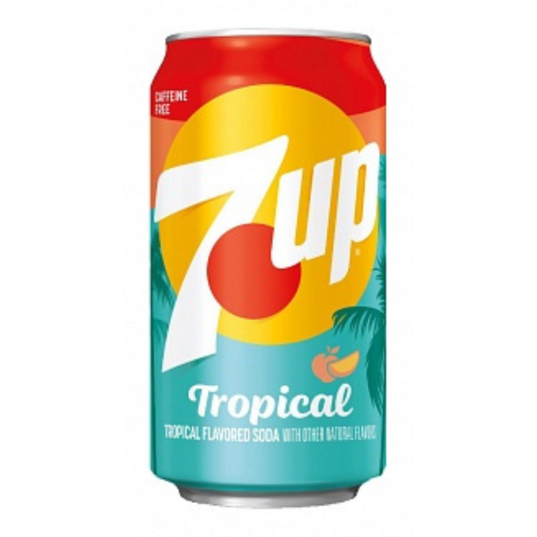 7UP Tropical 355ml - Includes 15C DRS