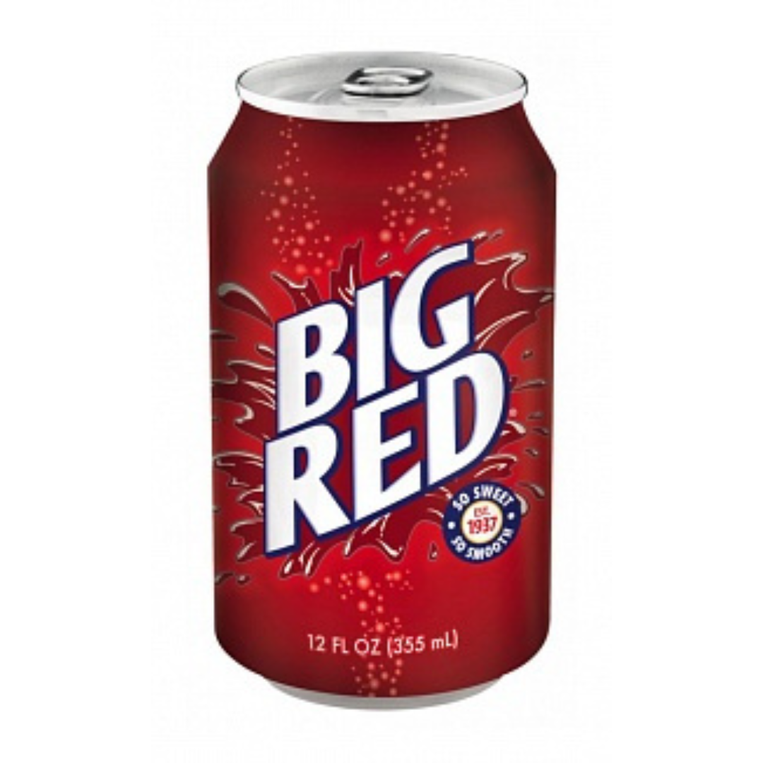 Big Red Soda (355ml) - Includes 15c DRS