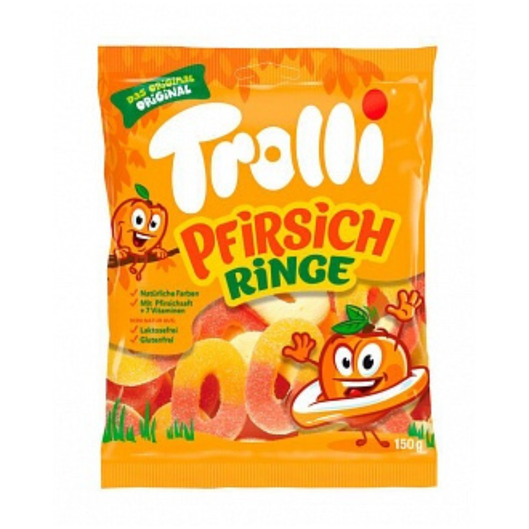 Trolli Peach Rings 150g