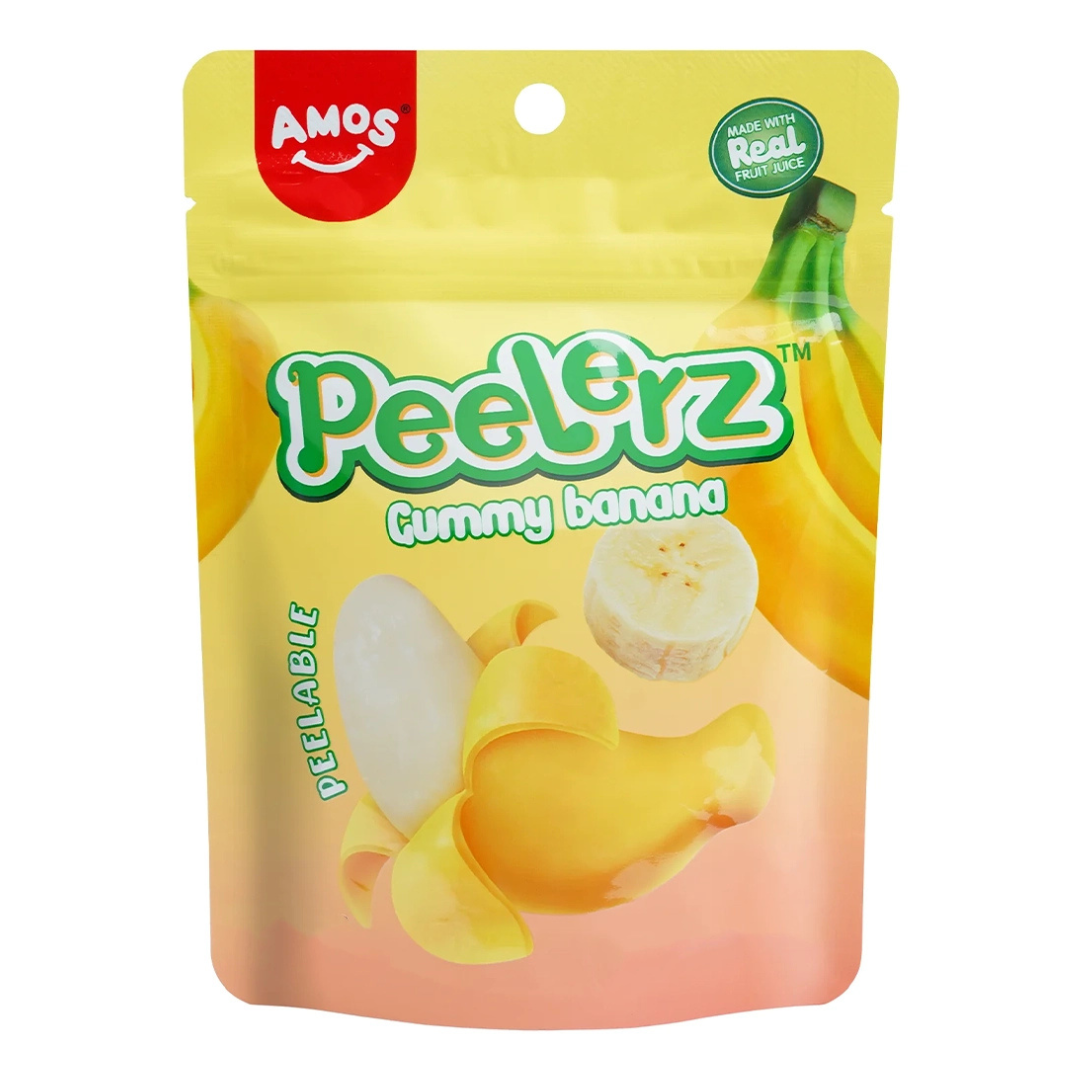 Amos Peelerz Banana Gummy 80g