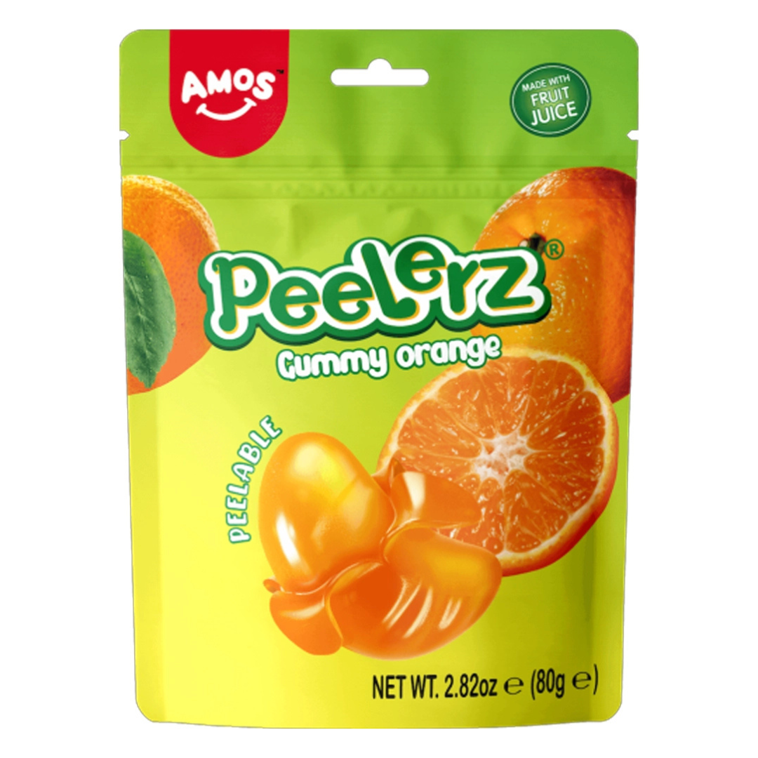 Amos Peelerz Orange Gummy 80g