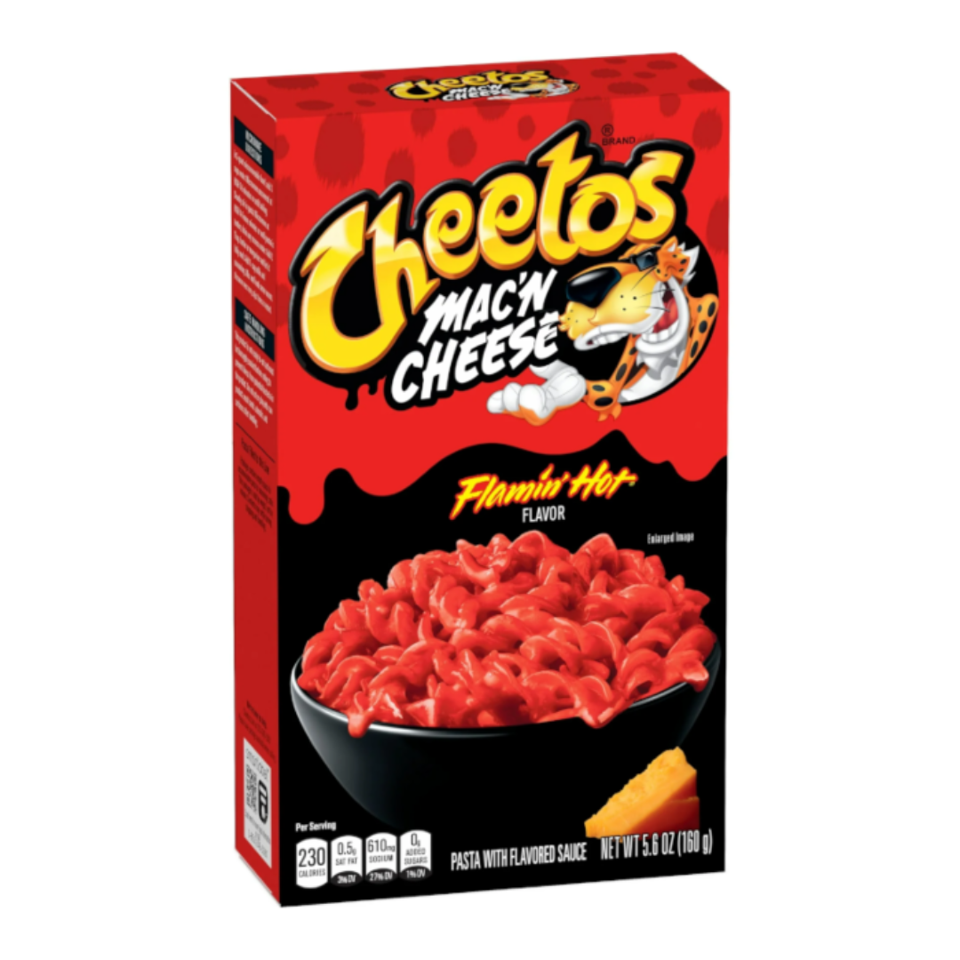 Cheetos Flamin' Hot Mac 'n Cheese Box 5.6oz (160g)
