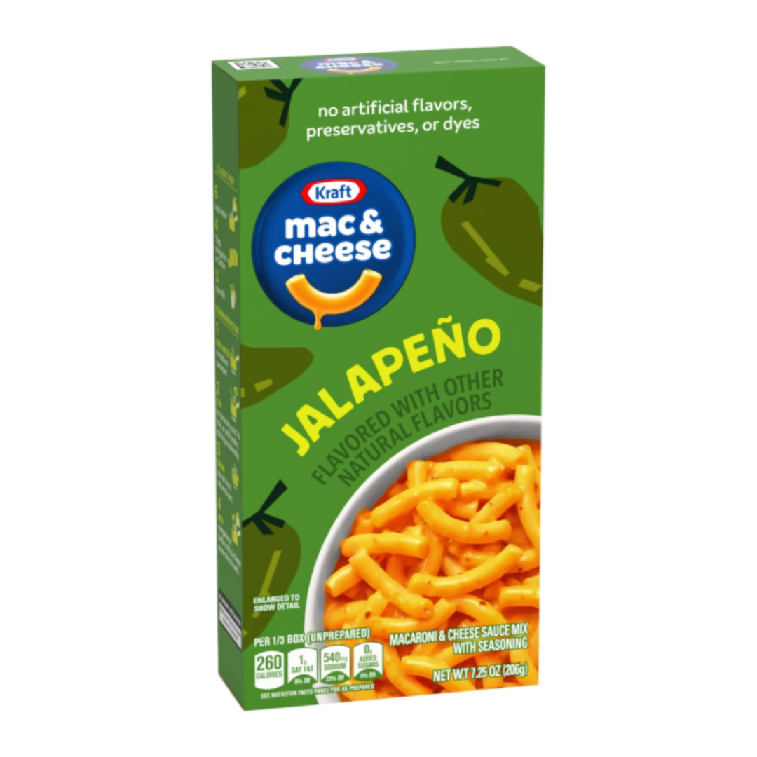 Kraft Mac & Cheese Jalapeno 7.25oz (206g)