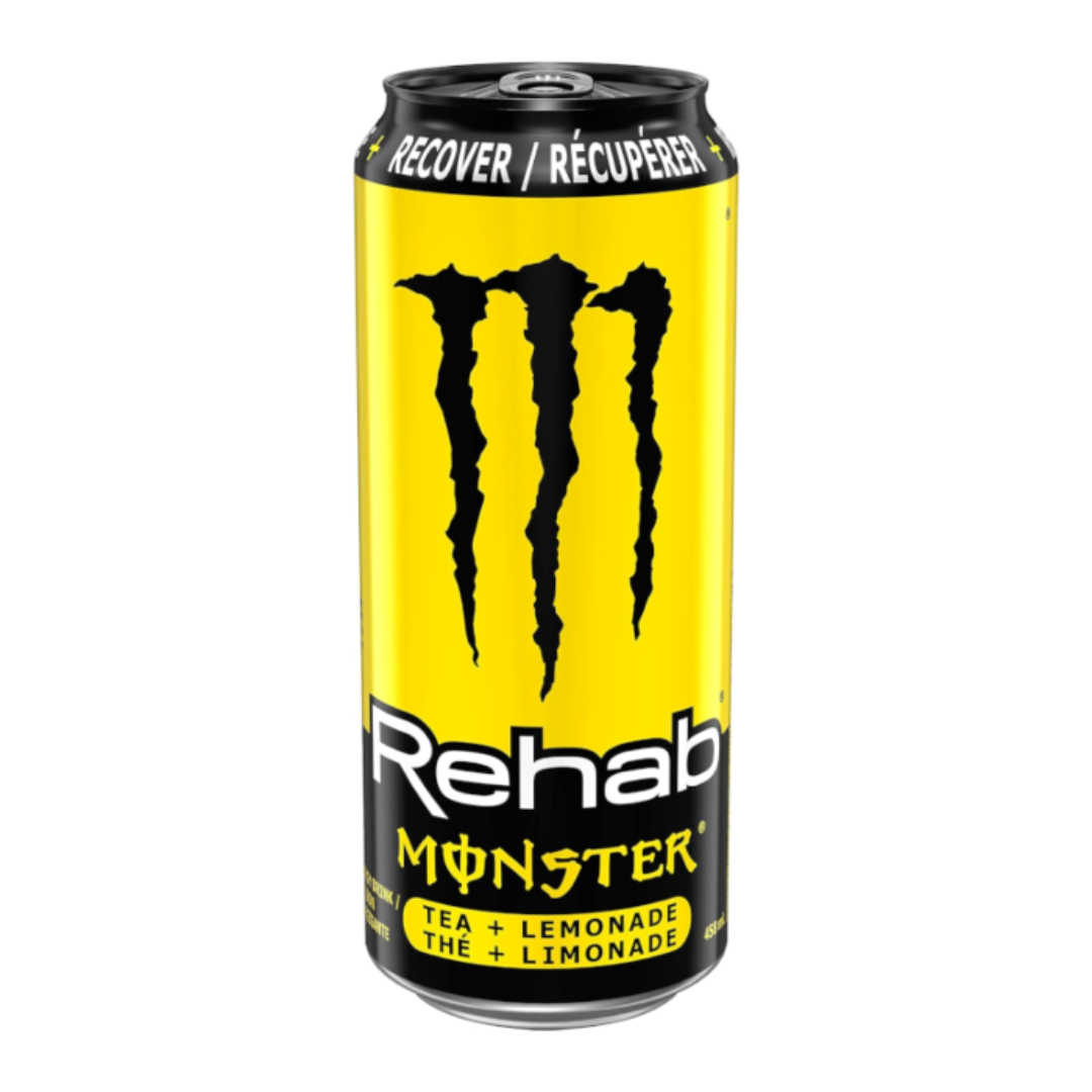 Monster Rehab Tea & Lemonade 458ml - Includes 15c DRS