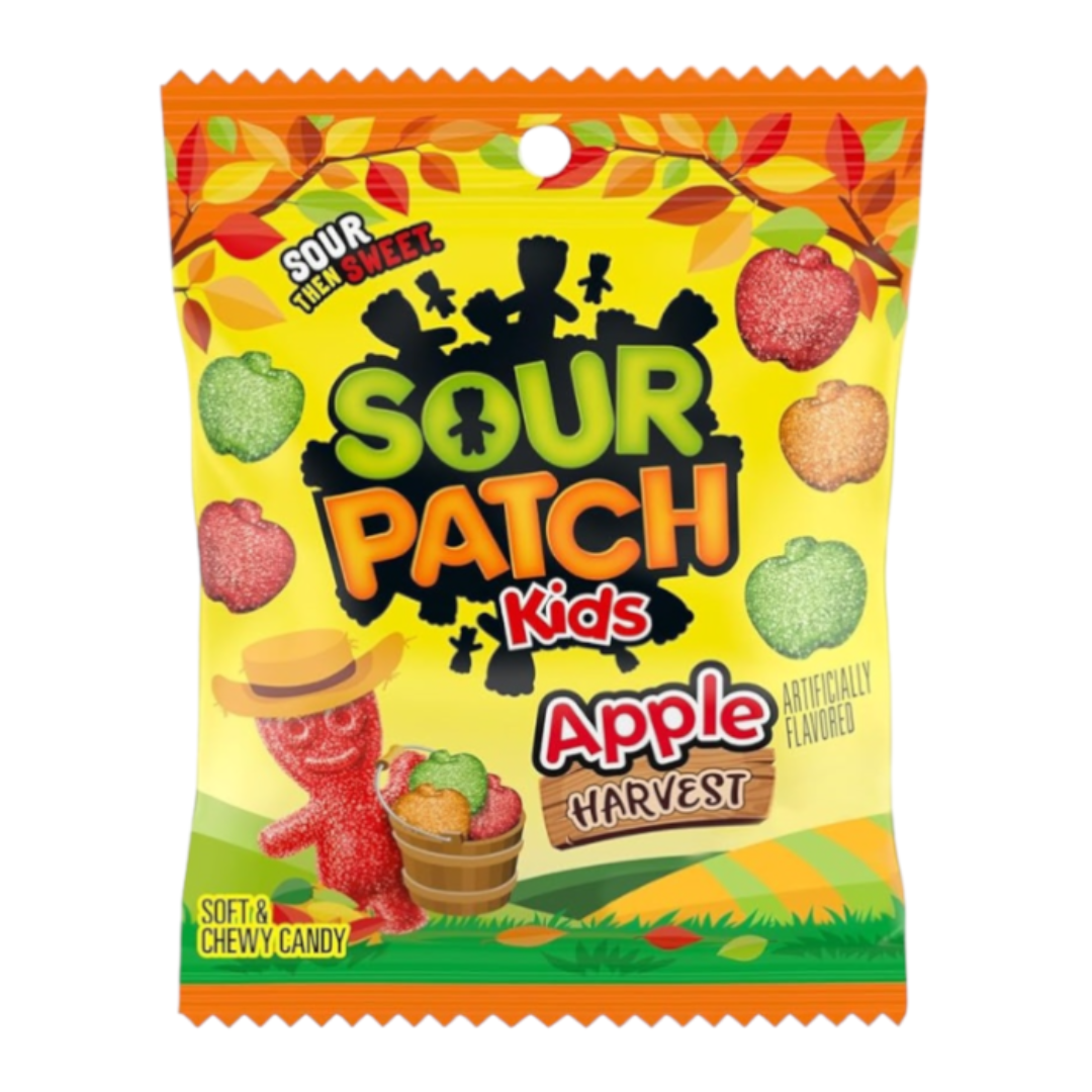 Sour Patch Kids Apple Harvest Mix Peg Bag (101g)