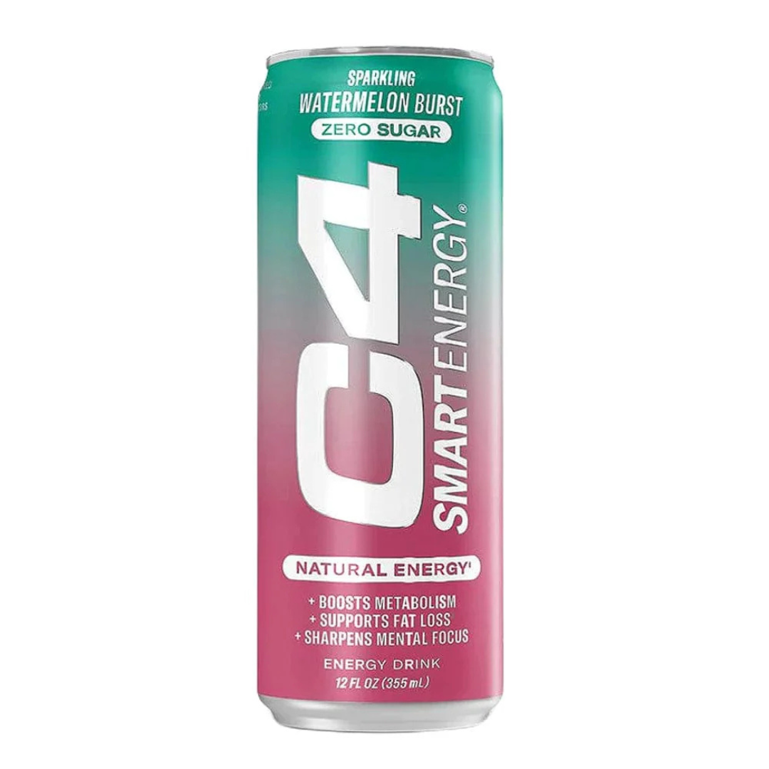 C4 Smart Energy Zero Watermelon Burst 330ml - Includes 15c DRS Fee