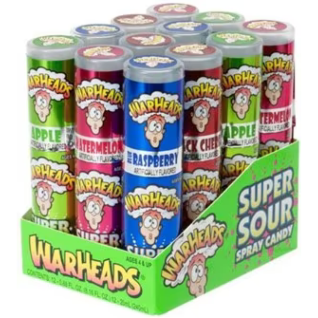Warheads Super Sour Candy Spray 19g - SINGLE