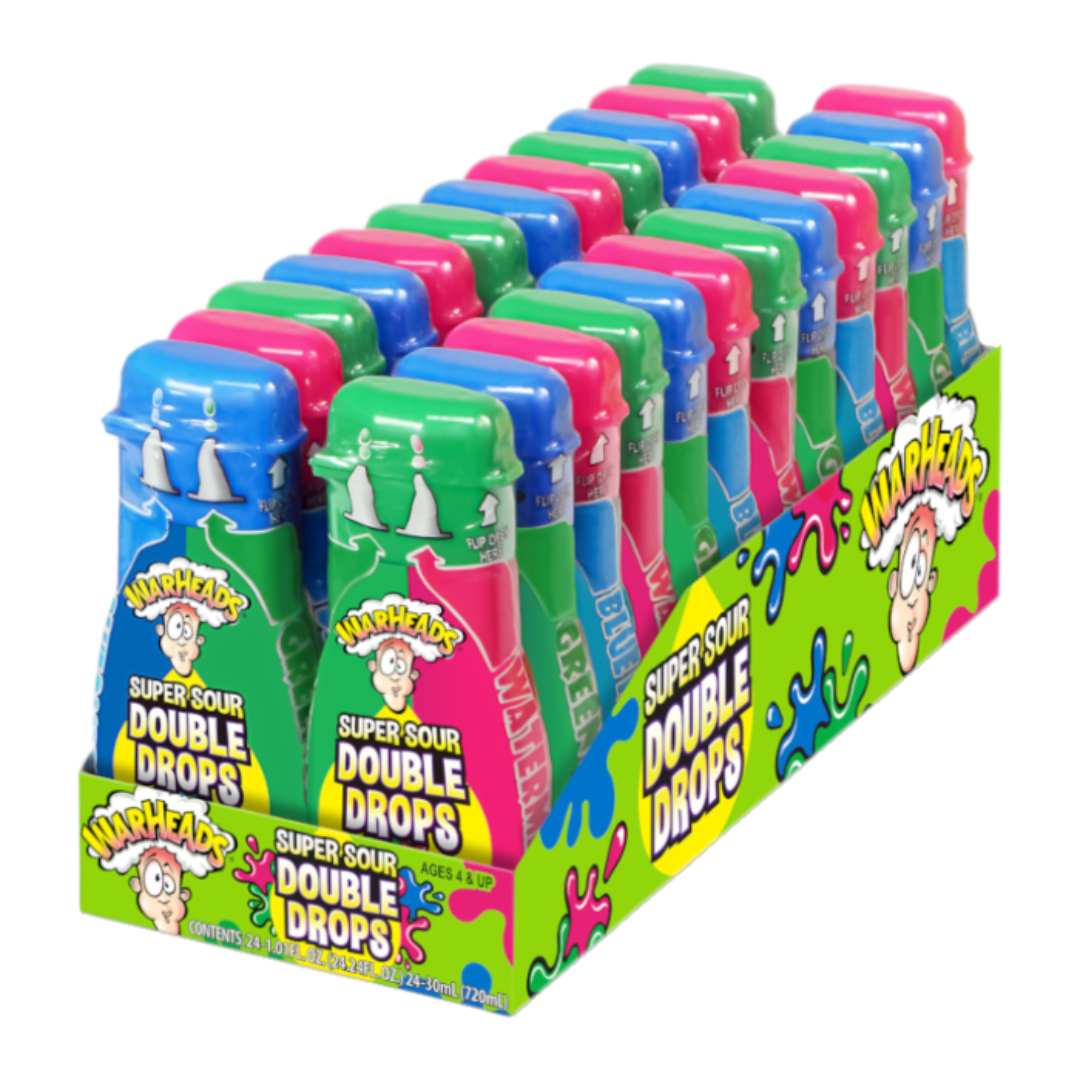Warheads Double Drops Liquid Candy - Single Unit / flavours vary