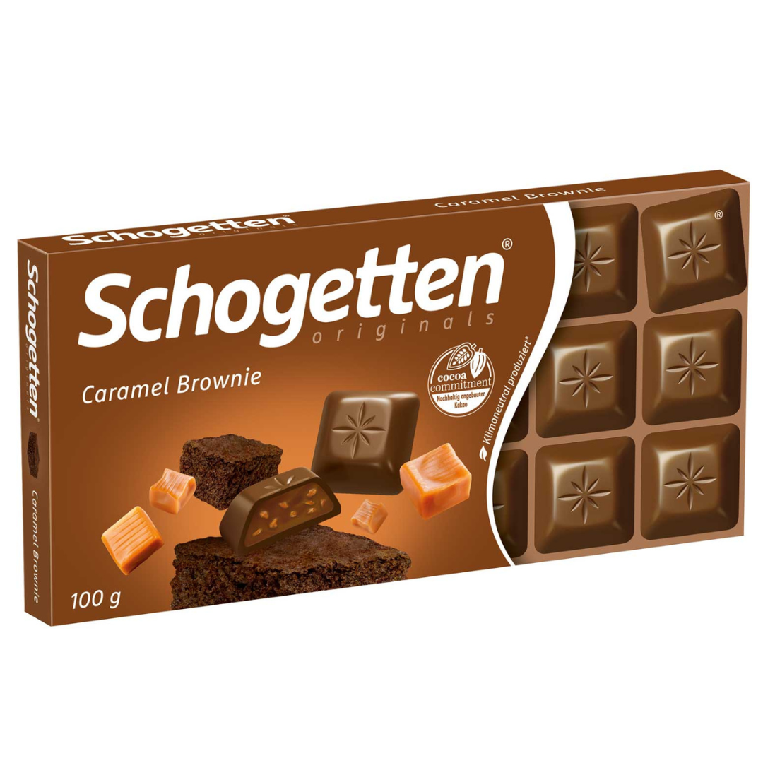 Schogetten Caramel Brownie 100g