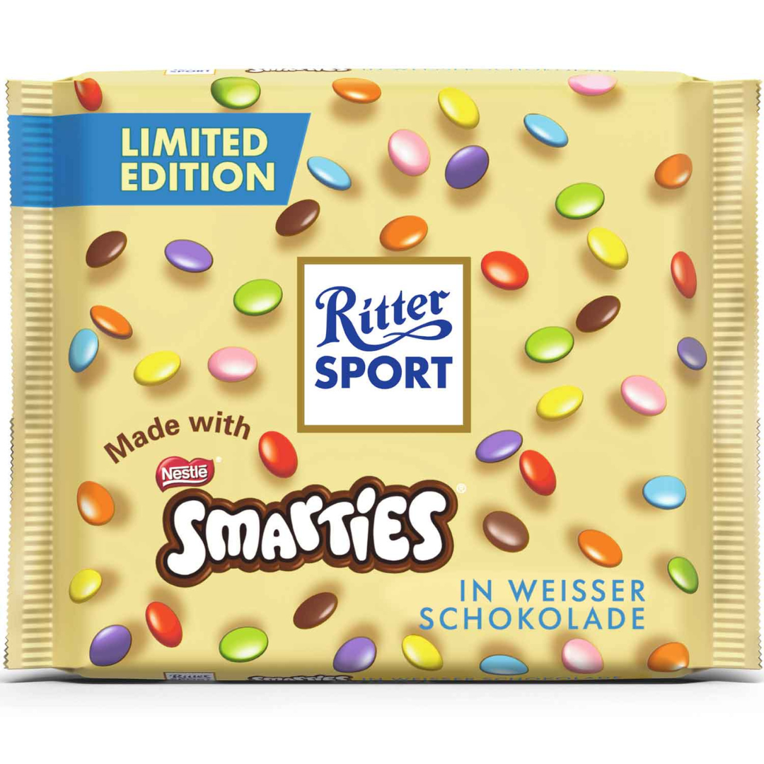 Ritter Sport Smarties White Chocolate 100g