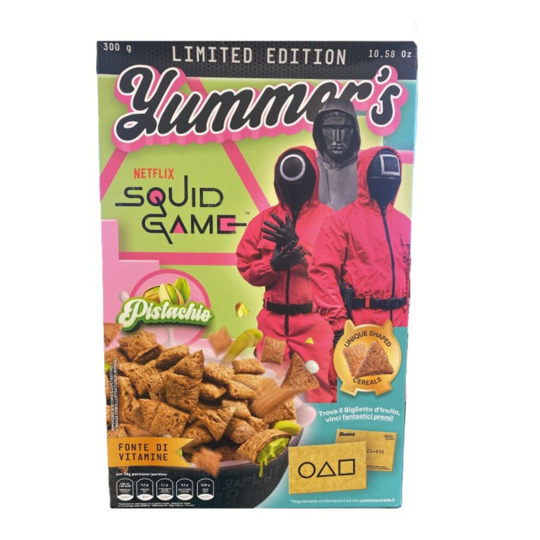 Yummers Squid Game Pistachio Cereal 300G