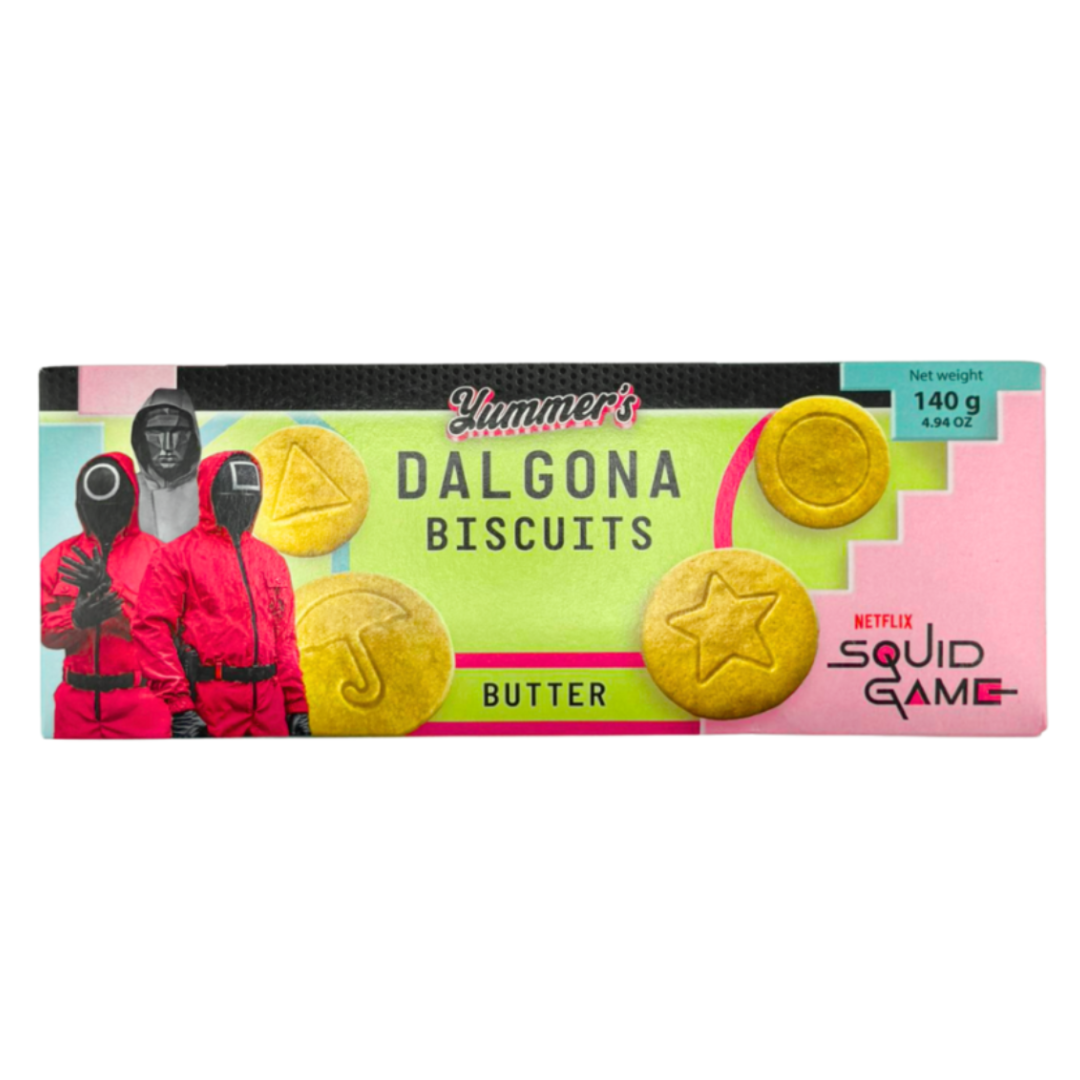 Squid Game Dalgona Cookies - Butter Biscuit