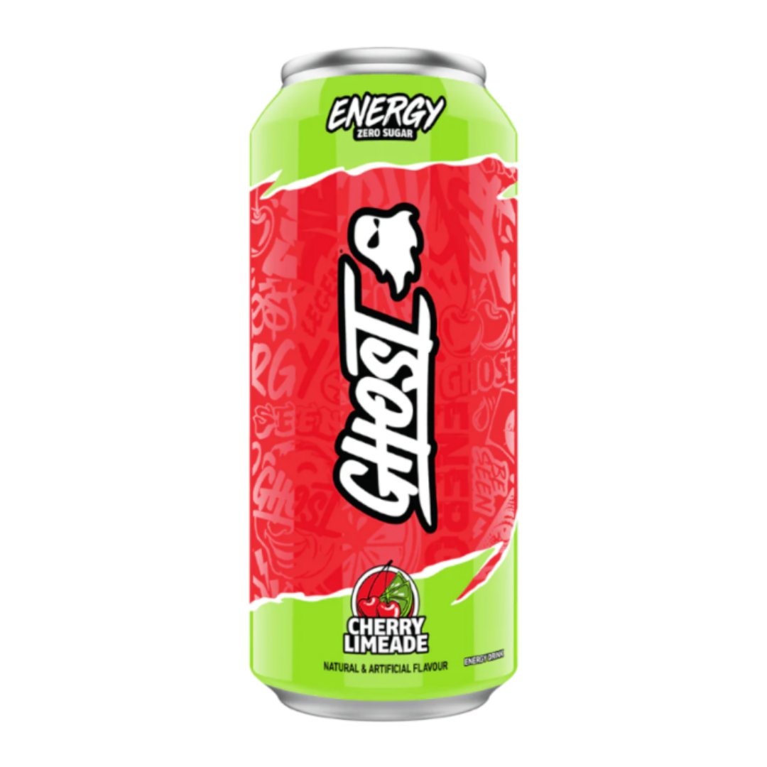 Ghost - Cherry Limeade Zero Sugar Energy Drink 500ml - includes 15c DRS Fee