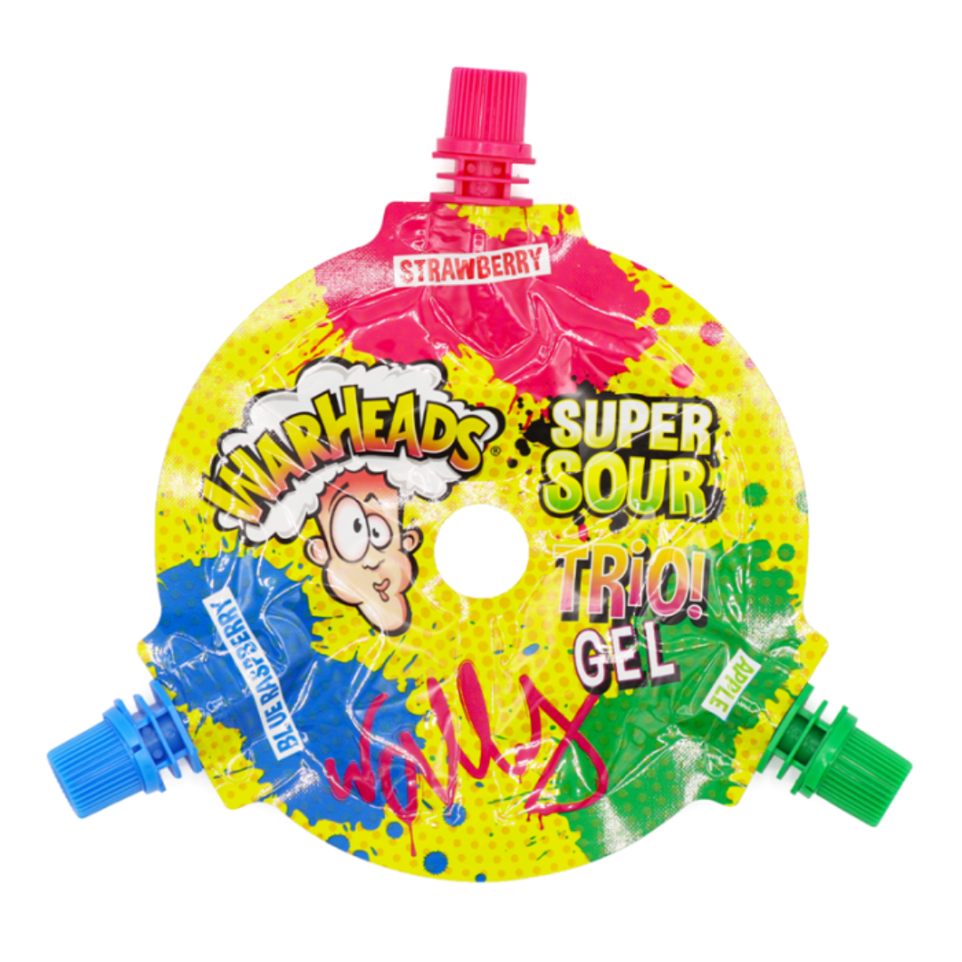 Warheads Sour Gel Wheel Trio