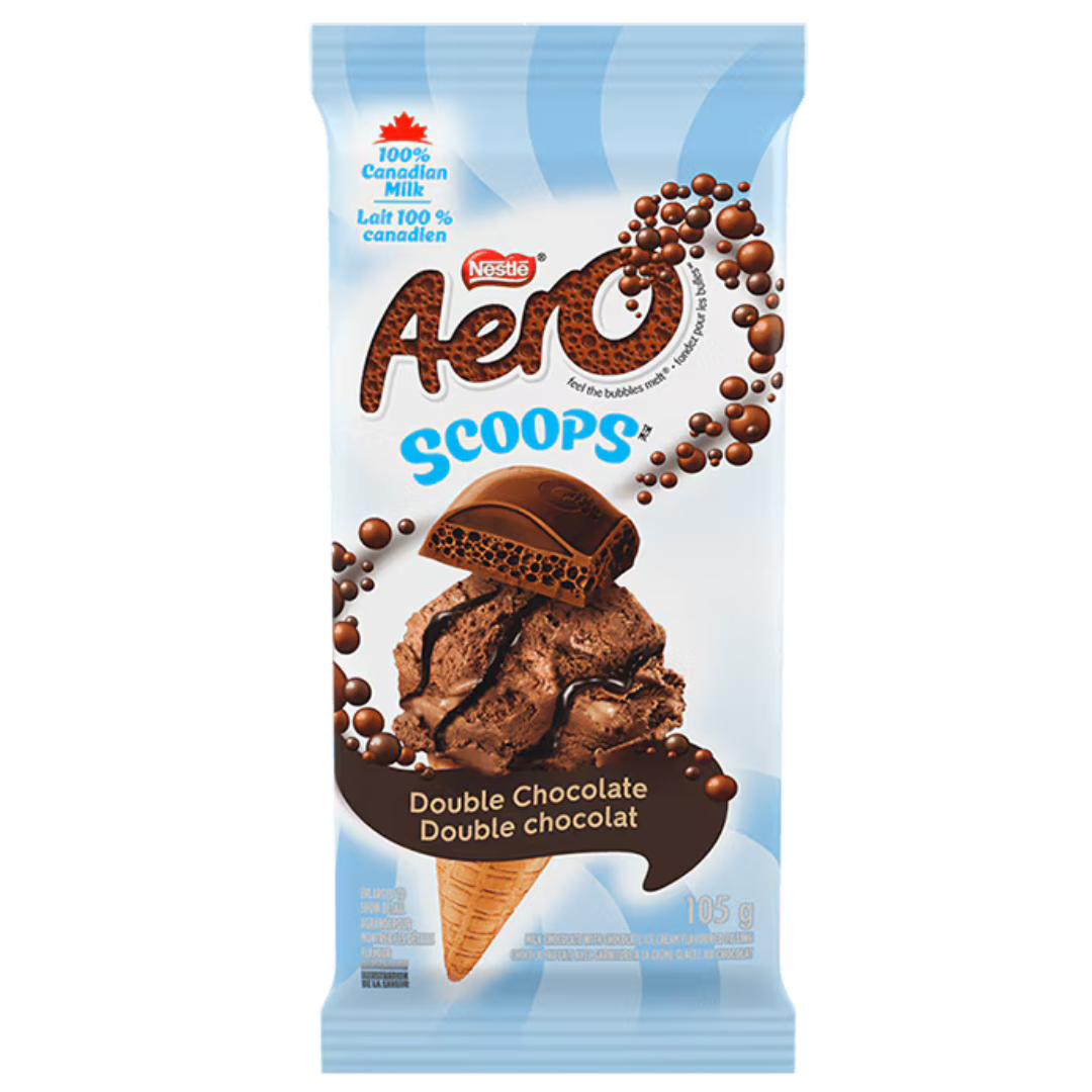 Aero Scoops Double Chocolate 105G