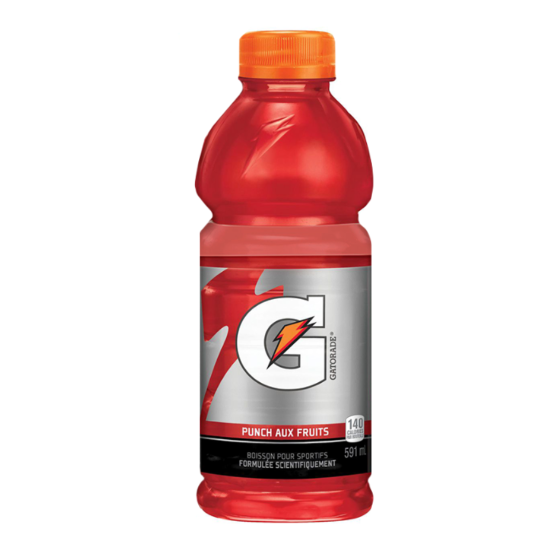 Gatorade Fruit Punch 591ml - Includes 25c DRS Fee