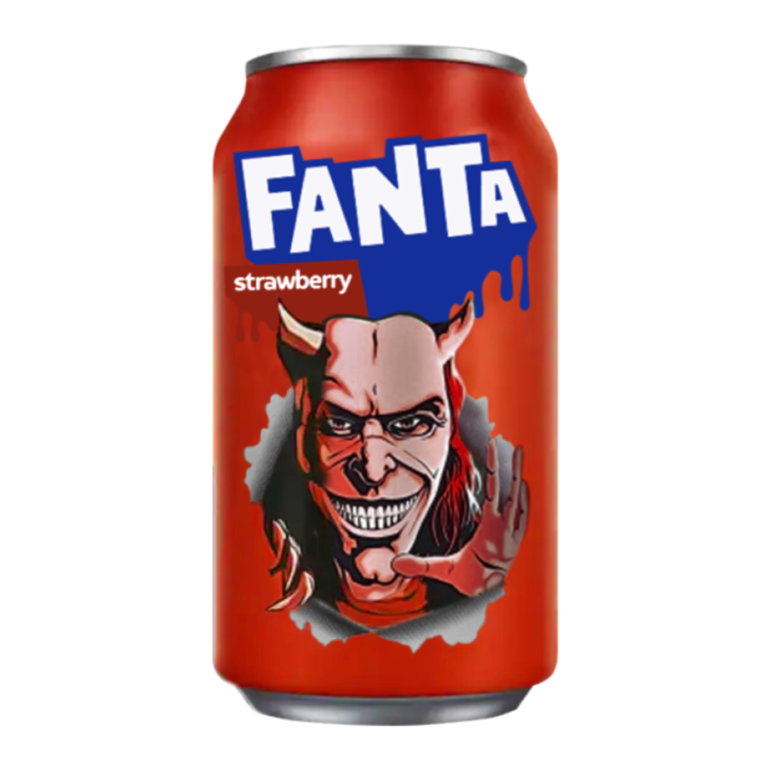 Fanta Strawberry (The Grabber) 12oz (355ml) - includes 15c DRS Fee