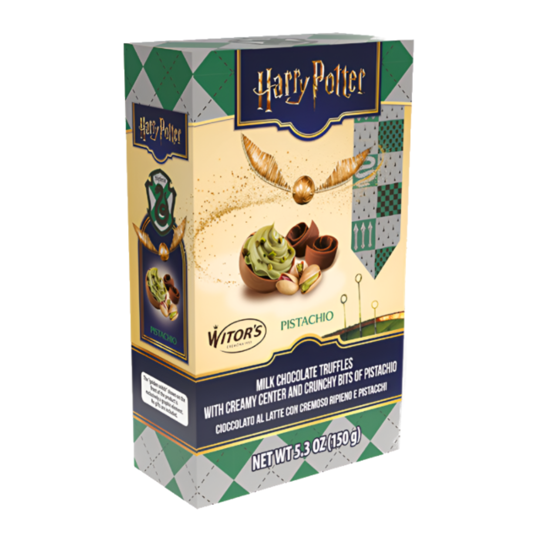 Harry Potter Milk Chocolate Snitch Truffles with Pistachio Filling 150g