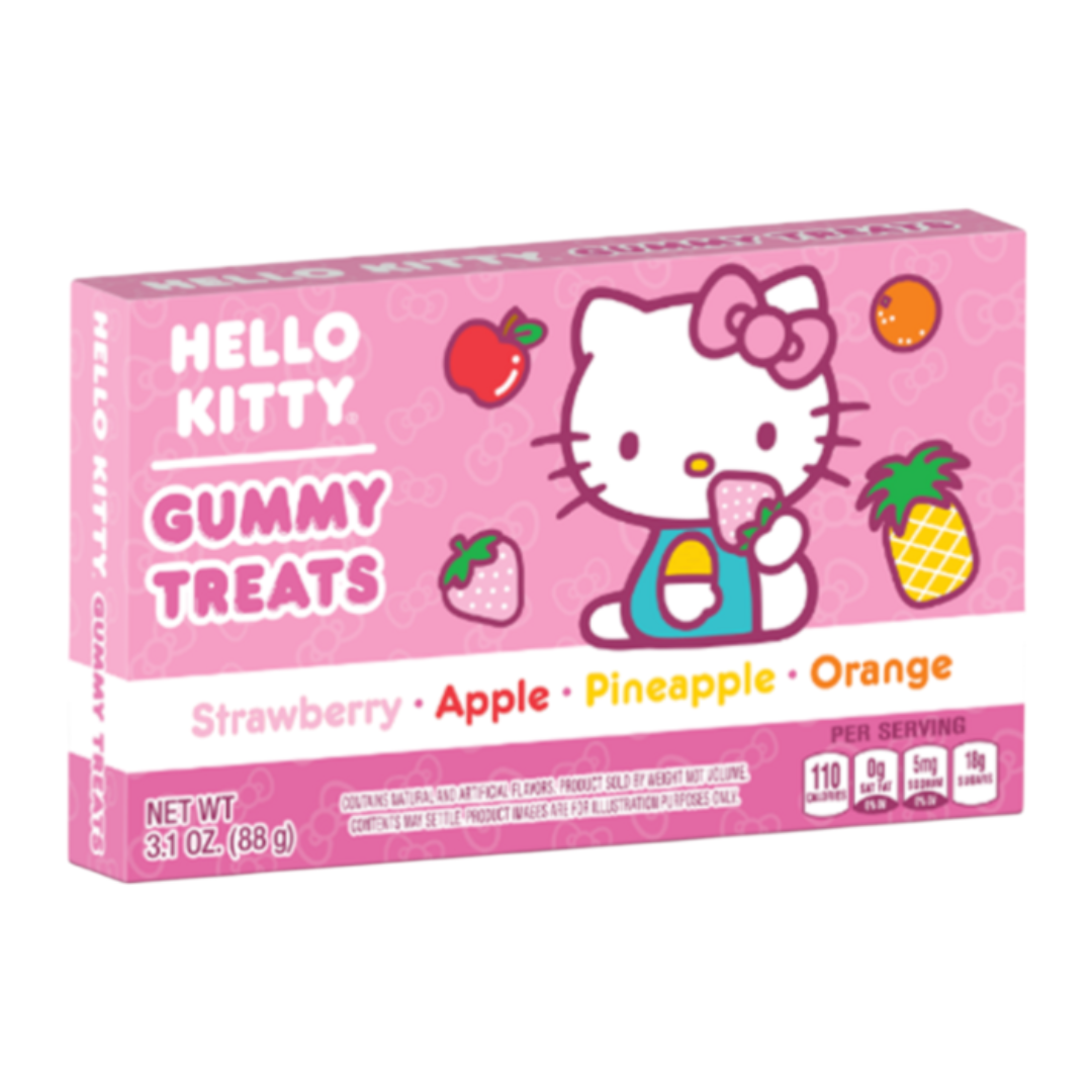 Hello Kitty Fruit Gummi Treats Theatre Box 3.1oz (88g)