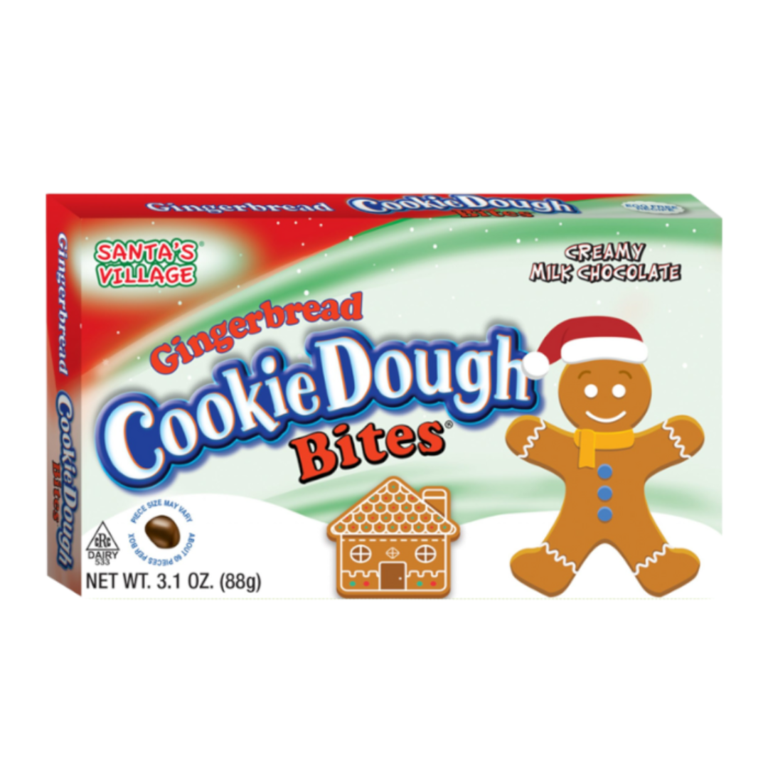 Santa's Village Xmas Gingerbread Cookie Dough Bites 3.1oz (88g)