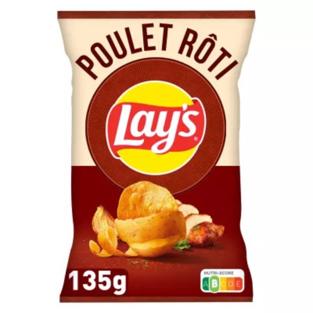 Lay's Poulet Roti (Roast Chicken) 135G
