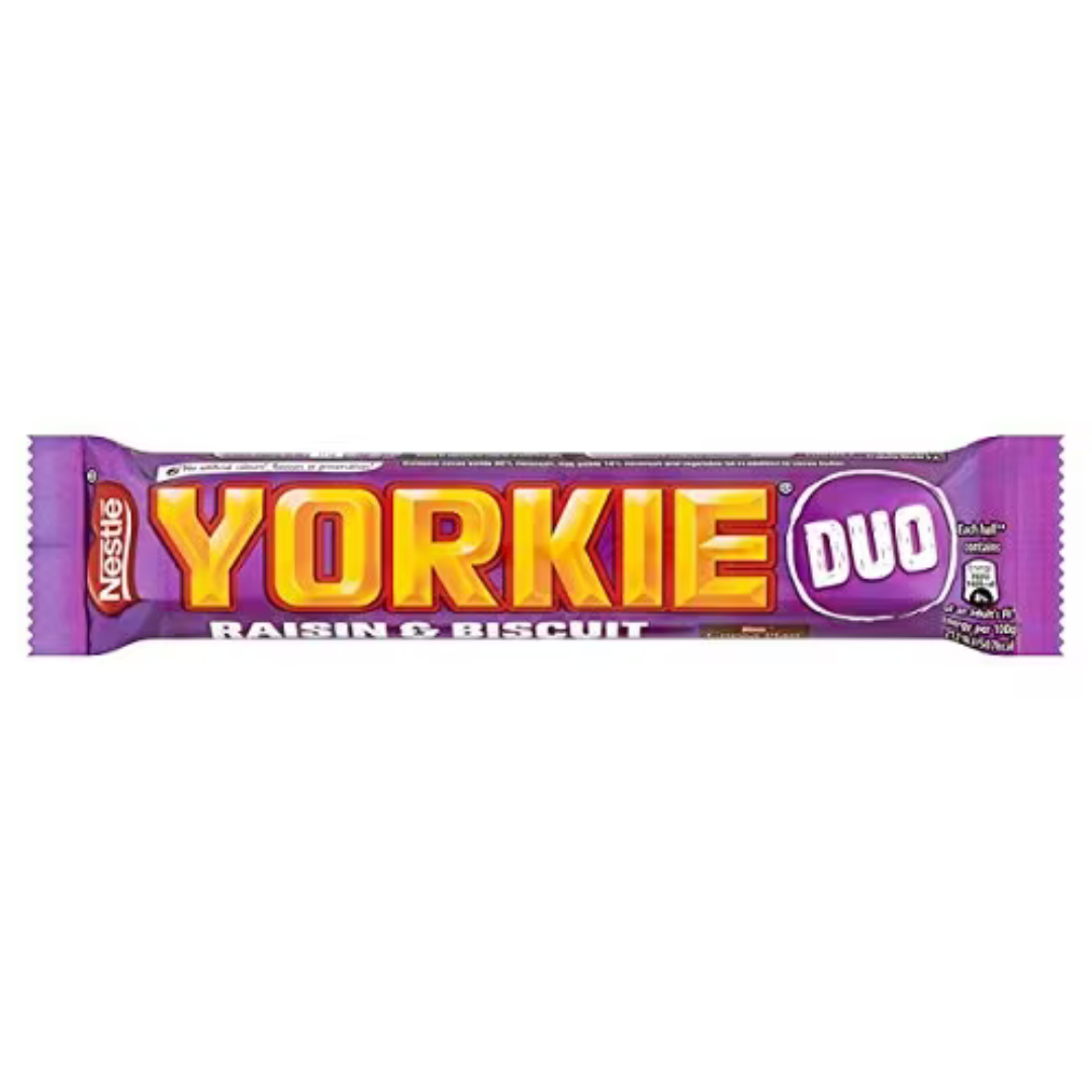 Yorkie Raisin & Biscuit Duo Bar 66g