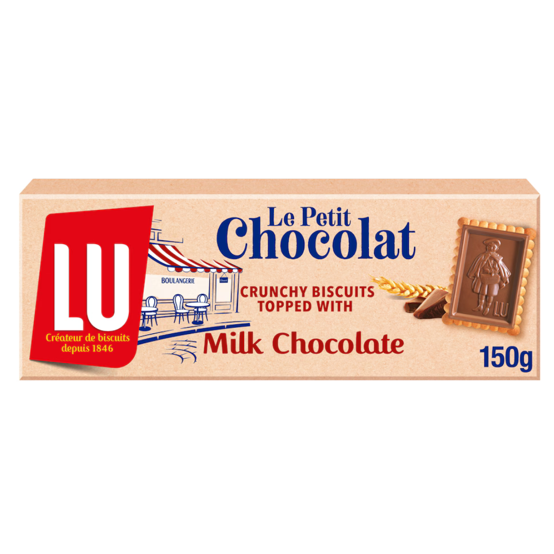 LU Le Petit Chocolat Chocolate Biscuits 150G
