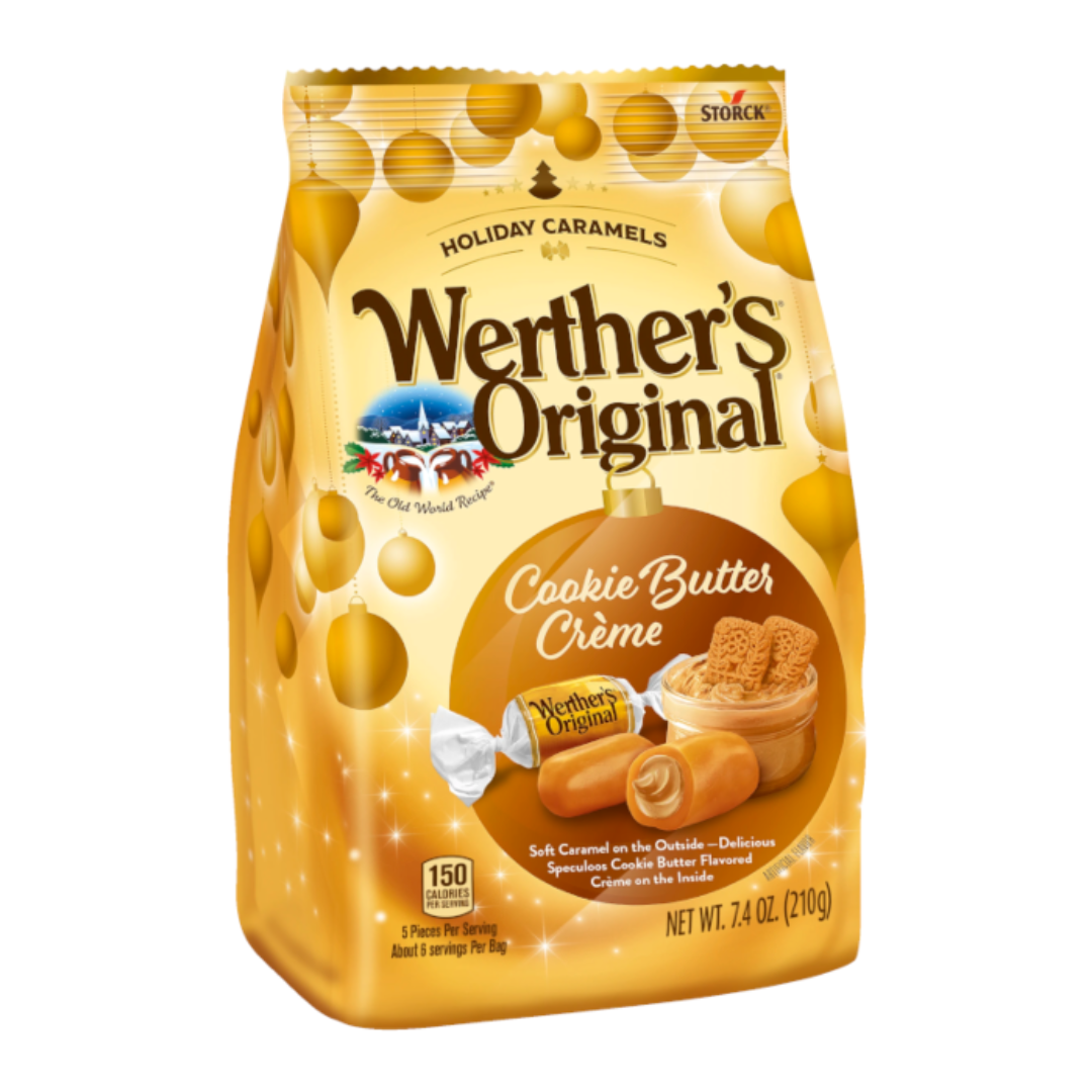 Werther's Original Cookie Butter Creme Soft Caramels 7.4oz (210g)