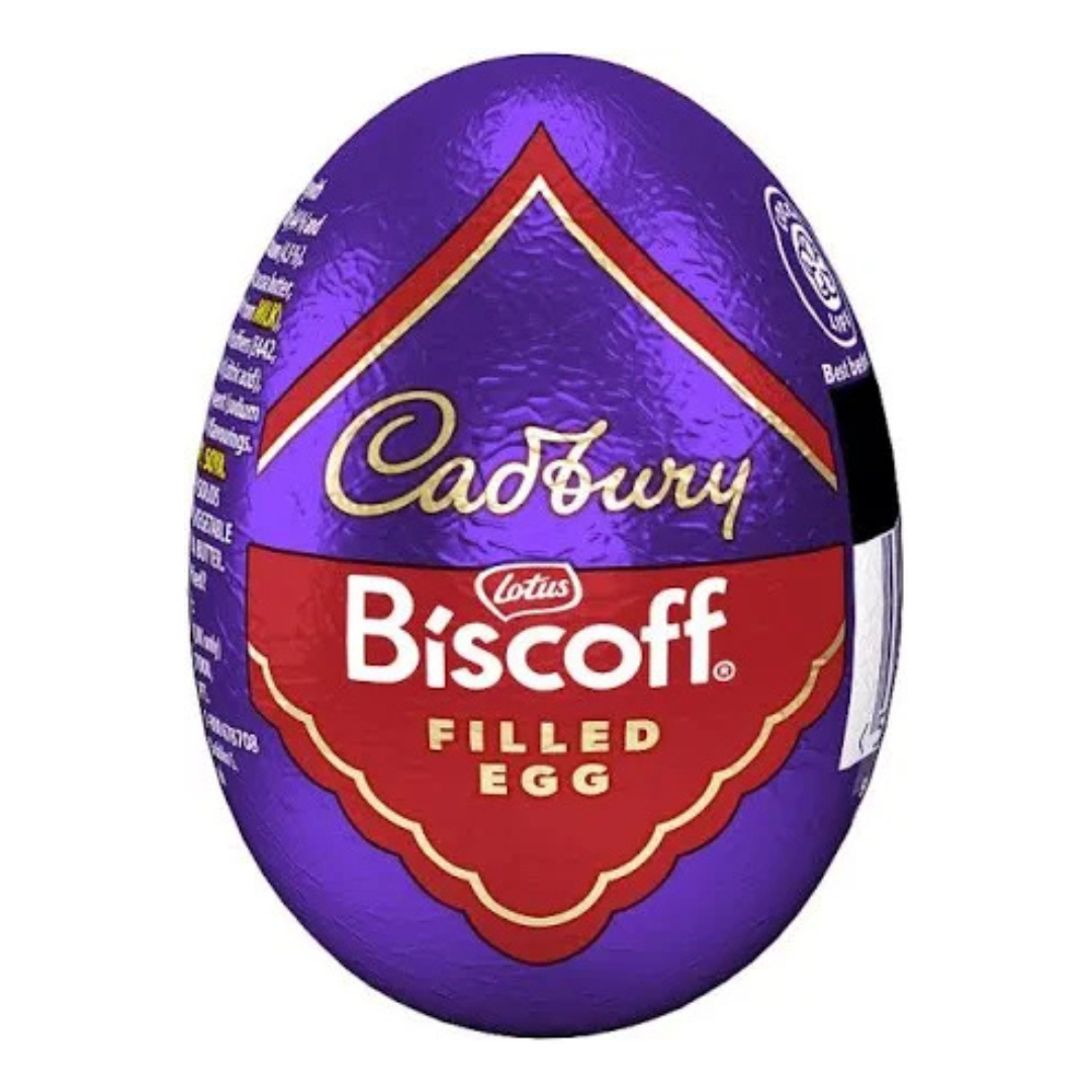 Cadbury Biscoff Filled Egg
