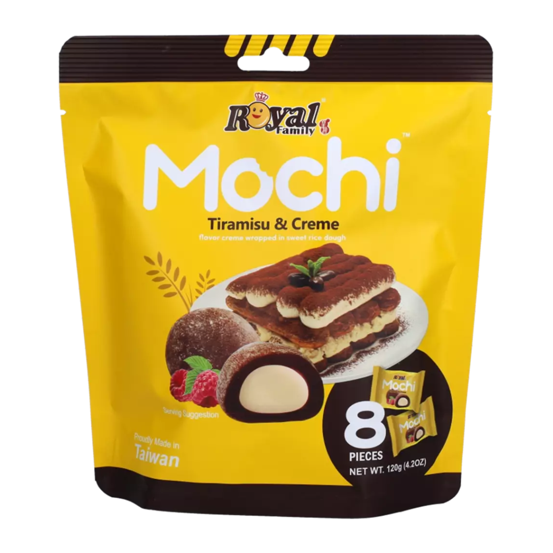 Royal Family Mochi Tiramisu and Cream 120G