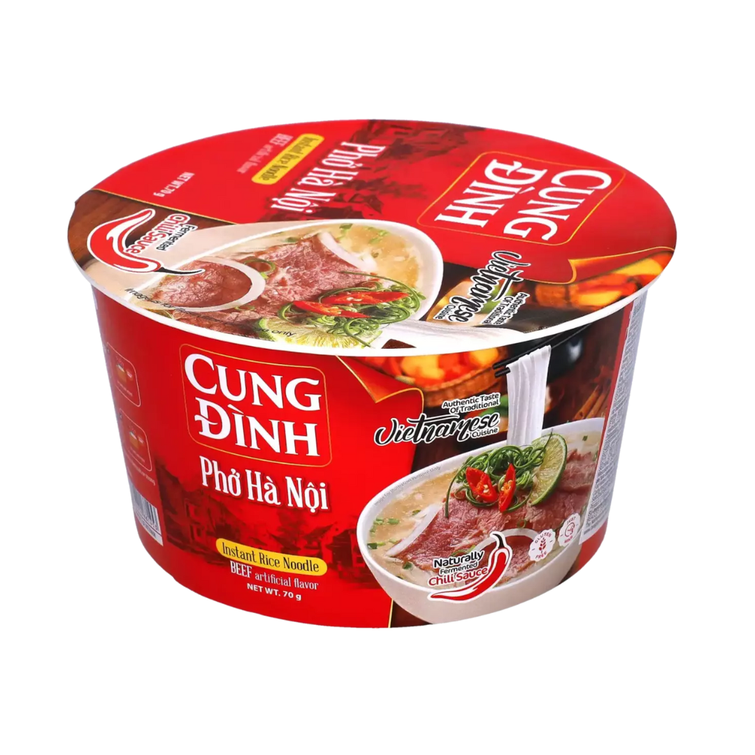 Cung Dình - Kool Brand Noodles Beef Bowl 68g