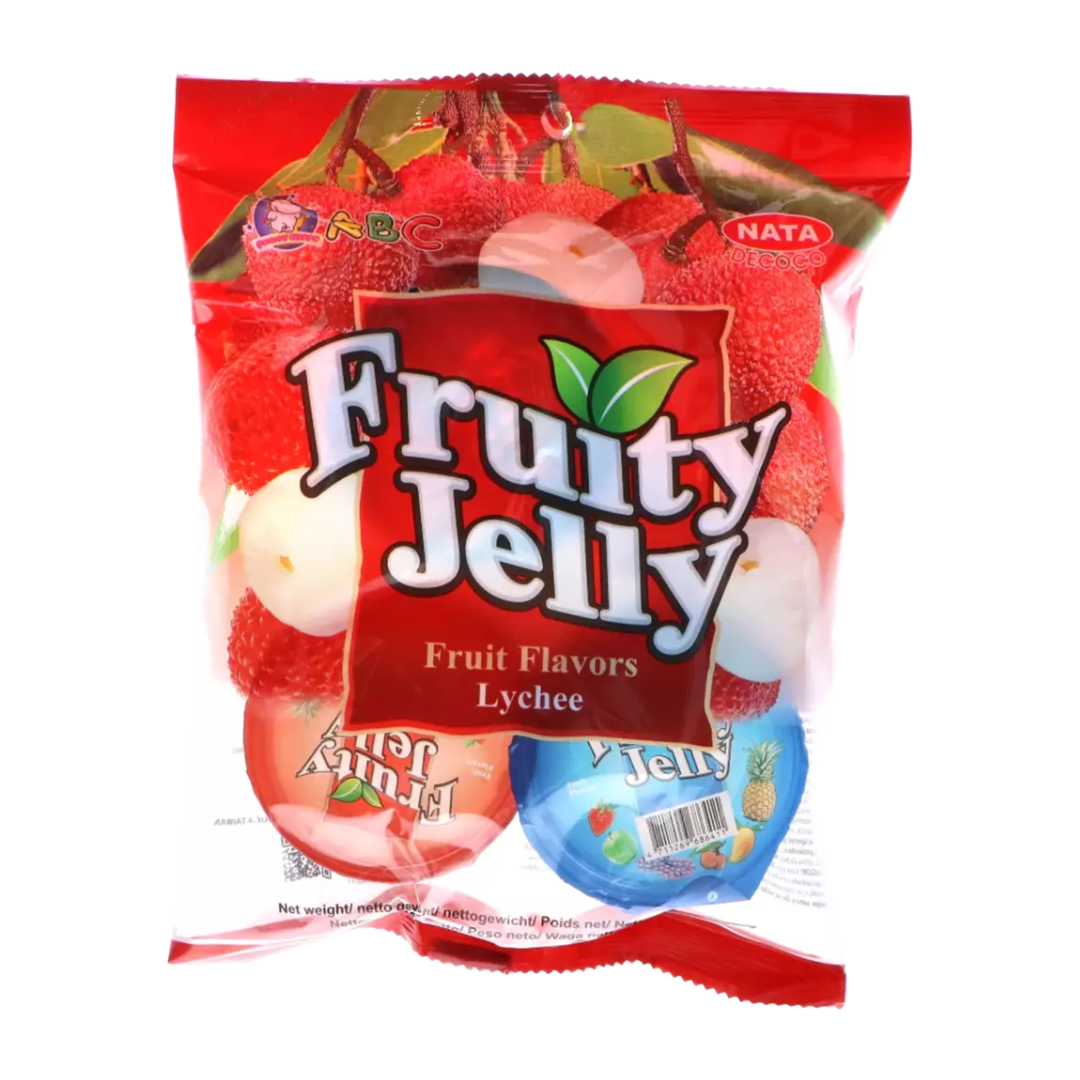 ABC Jelly Cup Nata de Coco Lychee Bag 312g