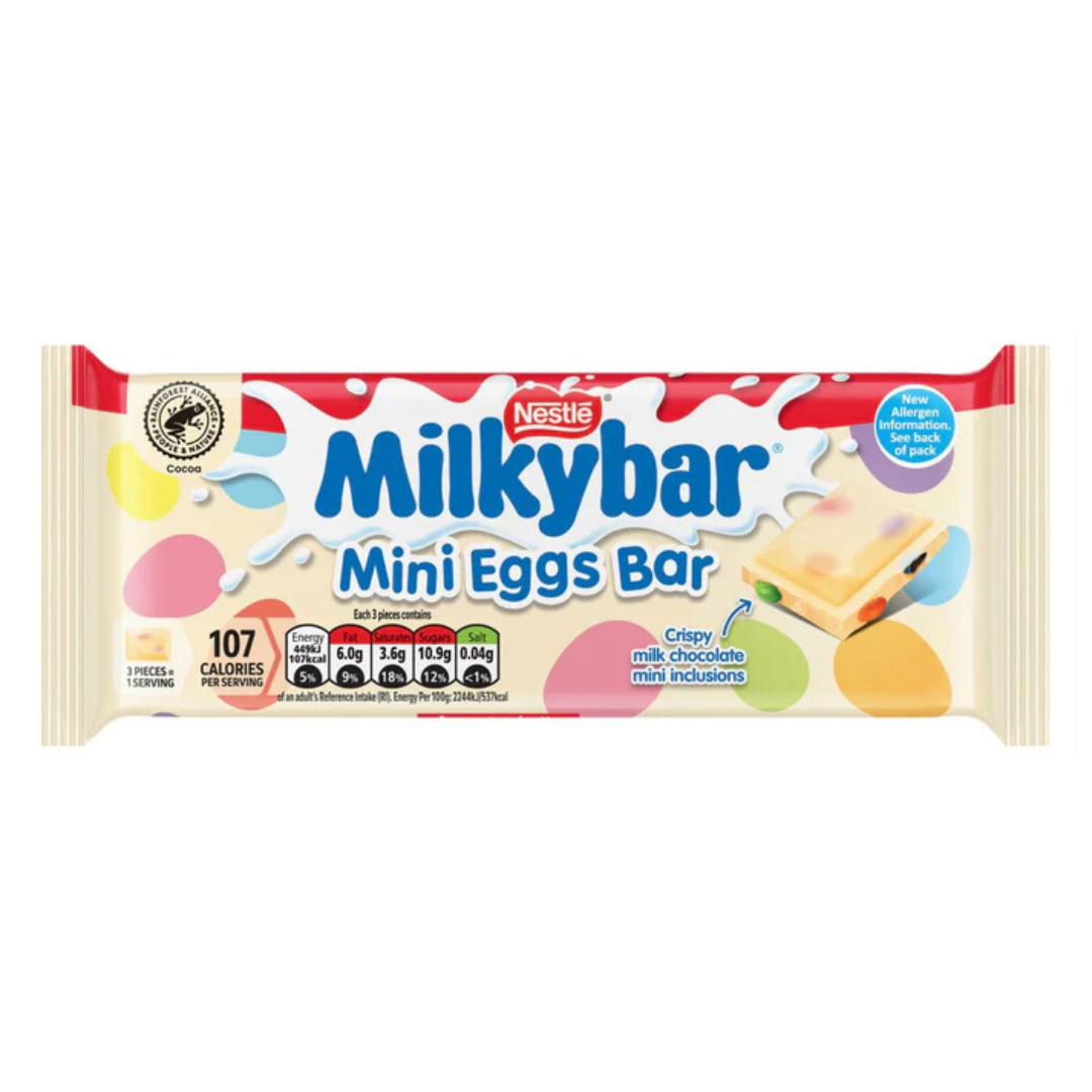 Milkybar Mini Eggs Bar 100G