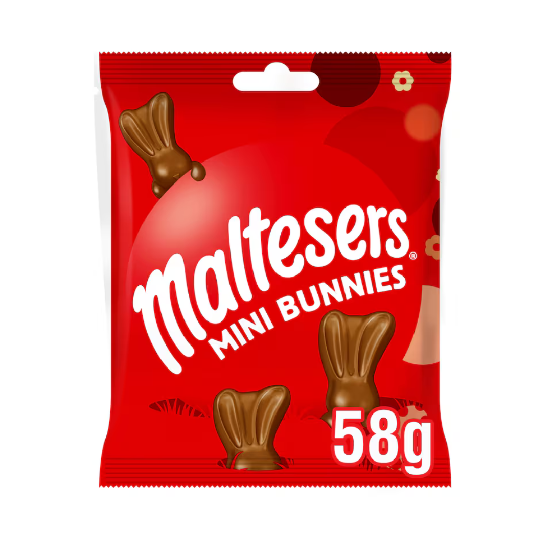 Maltesers Easter Mini Bunnies Bag 58g