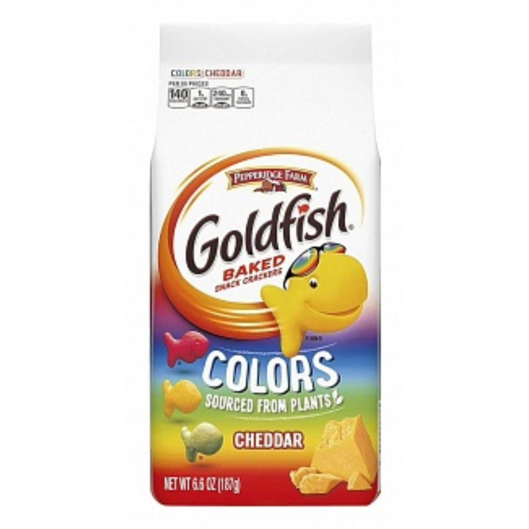Goldfish Crackers Colors Cheddar (187g)