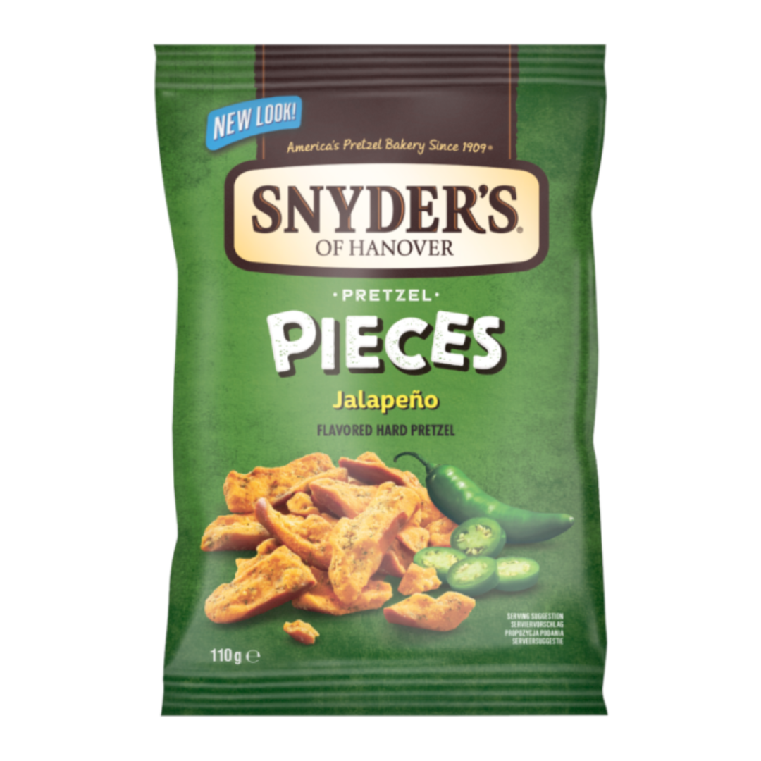 Snyder's Pretzel Pieces Jalapeno 110g