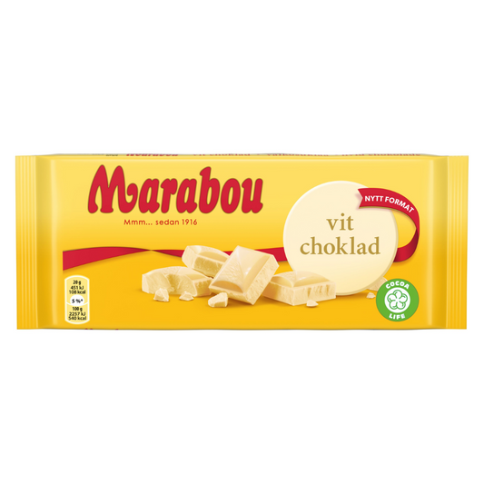 Marabou White Chocolate 180G