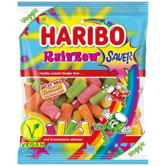 Haribo Rainbow Sour veggie 160G