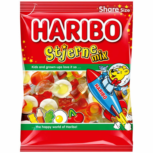 TOO GOOD TO GO - Haribo Stjerne Mix 375g BB 31st March 24