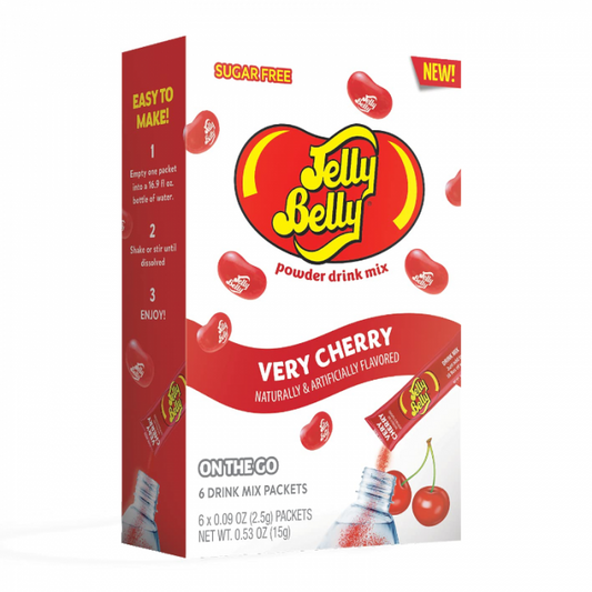 Jelly Belly Singles To Go Very Cherry Drink Mix 0.53oz (15g)