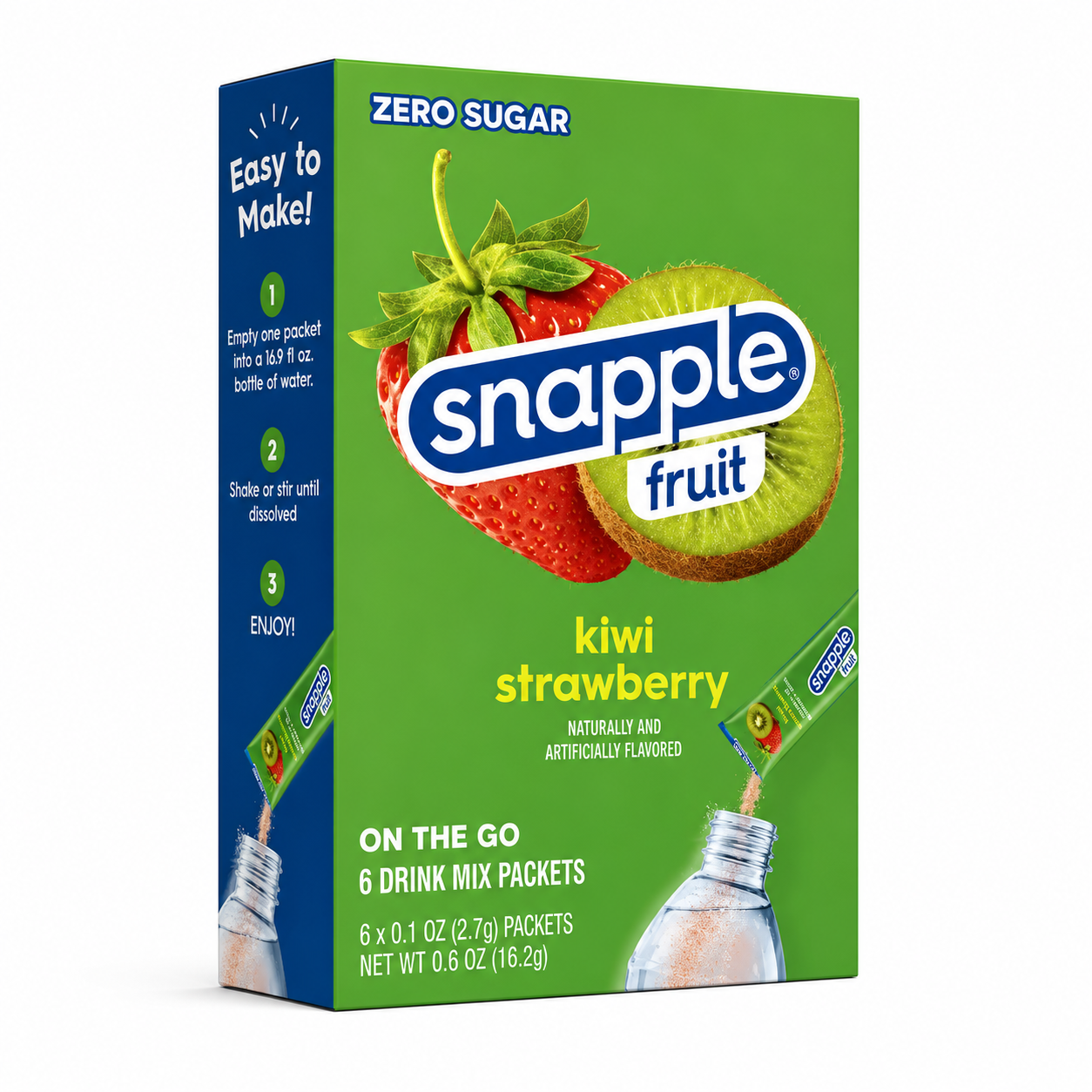 Singles To Go Snapple Kiwi Strawberry (16.9g)