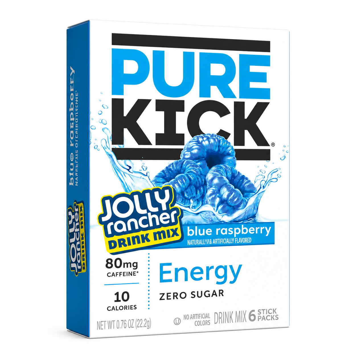 Singles to go Pure Kick Jolly Rancher Blue Raspberry (22.2g)