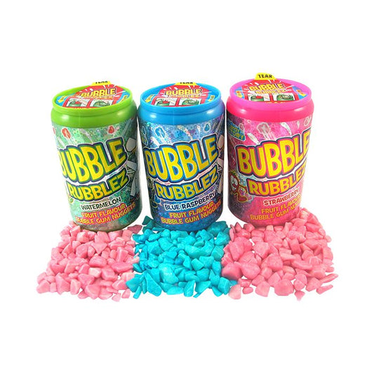 Crazy Candy Factory Bubble Rubblez Bubblegum 60g - Single Unit