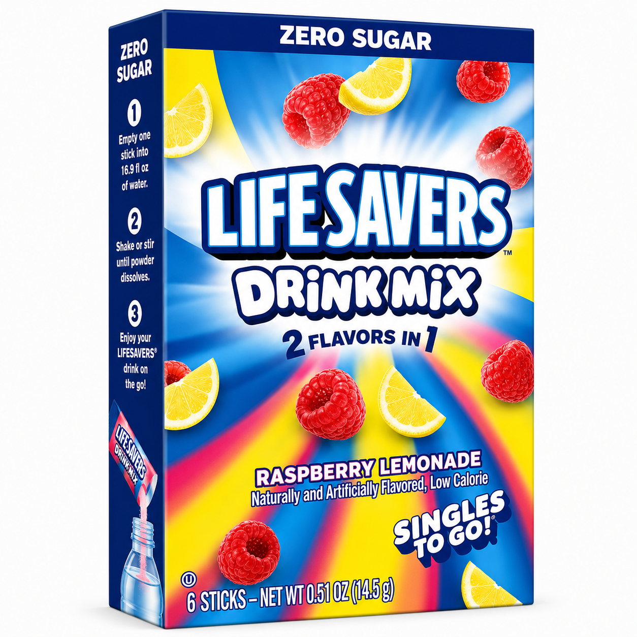 Singles to go Lifesavers Raspberry Lemonade (14.5g)