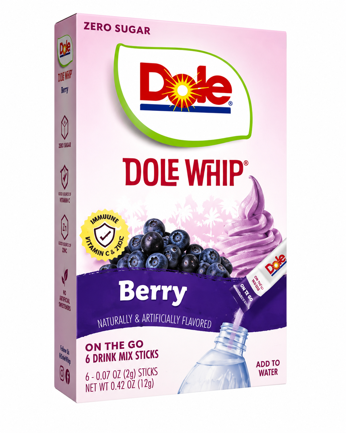 Singles To Go Dole Berry Whip 12g
